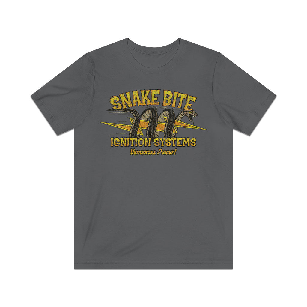 Snake Bite Ignition Systems 1985 Vintage Men's T-Shirt