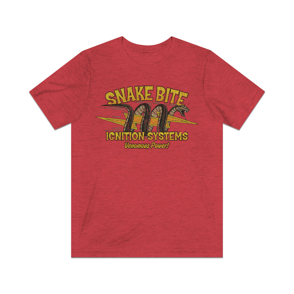 Snake Bite Ignition Systems 1985 Vintage Men's T-Shirt