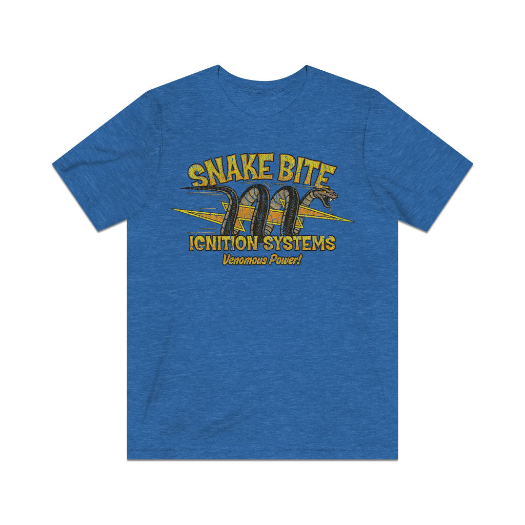 Snake Bite Ignition Systems 1985 Vintage Men's T-Shirt