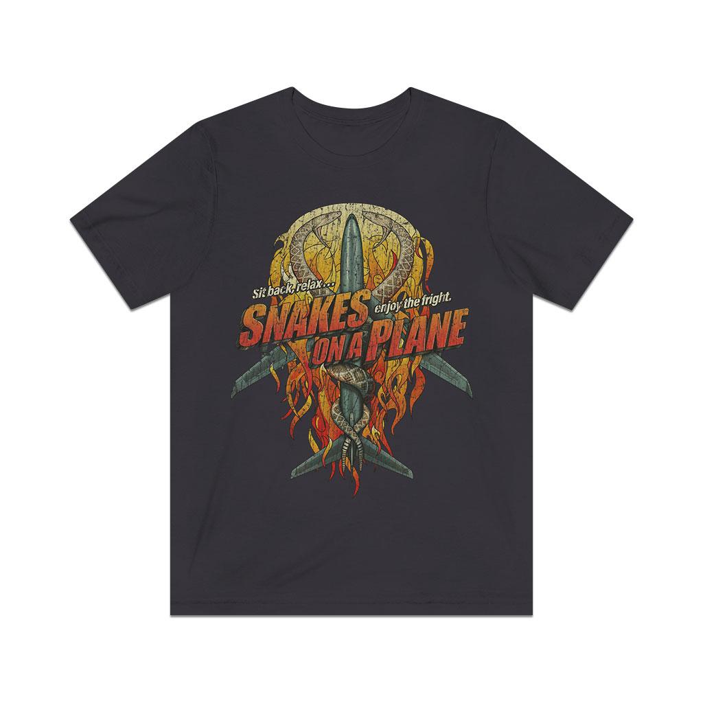 Snakes on a Plane 2006 Vintage Men's T-Shirt