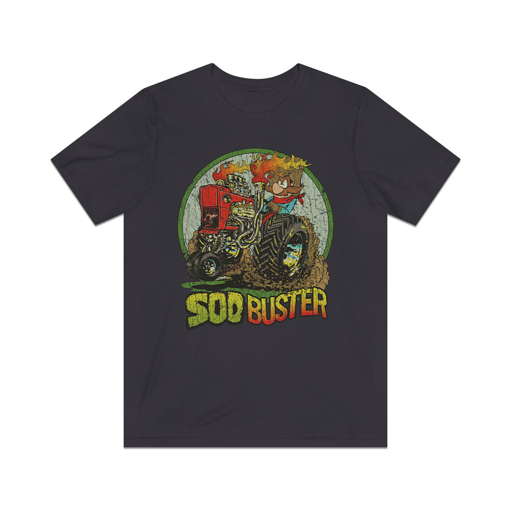 Sod Buster Hot Rod Tractor 1971 Vintage Men's T-Shirt