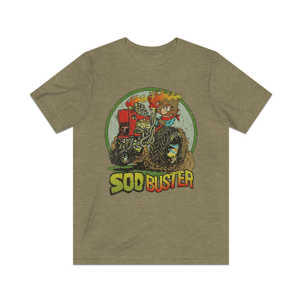 Sod Buster Hot Rod Tractor 1971 Vintage Men's T-Shirt
