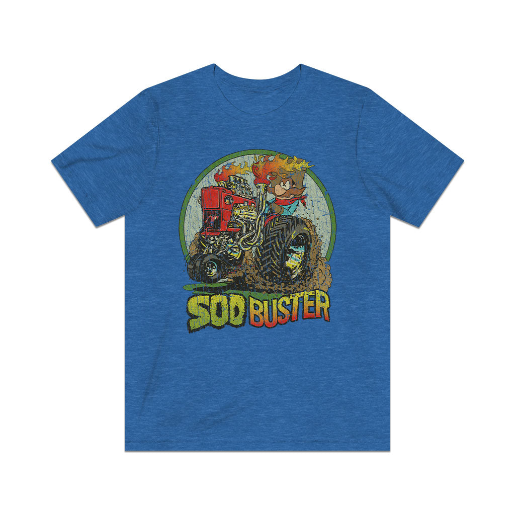 Sod Buster Hot Rod Tractor 1971 Vintage Men's T-Shirt