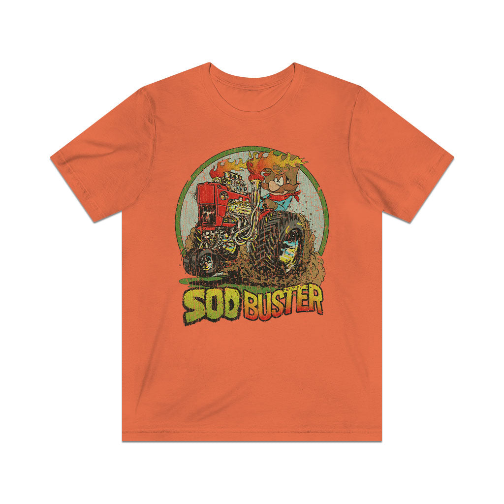 Sod Buster Hot Rod Tractor 1971 Vintage Men's T-Shirt