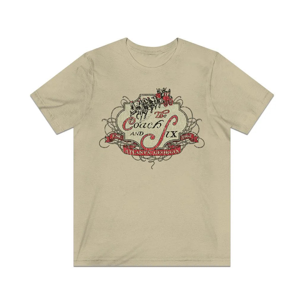 The Coach and Six Atlanta 1962 Vintage Men's T-Shirt
