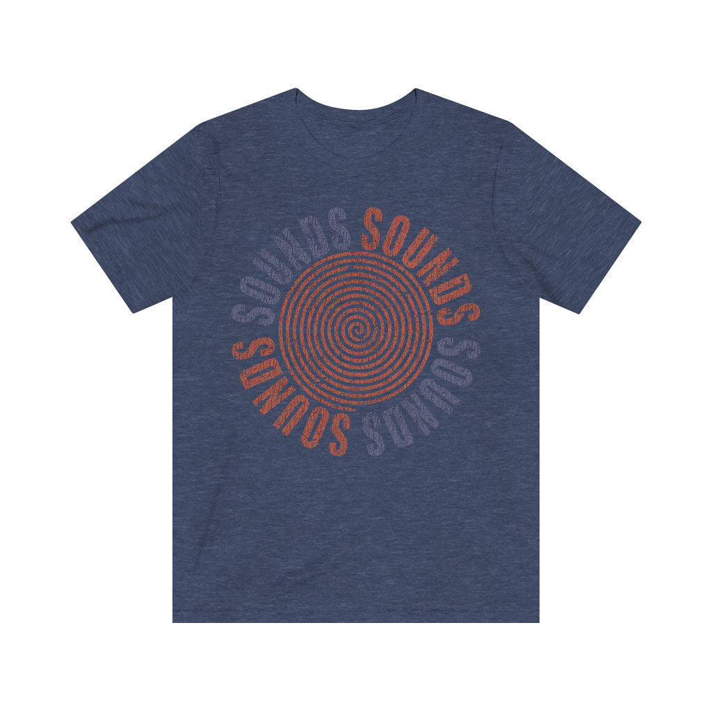 Sounds Magazine Spiral 1970 Vintage Men's T-Shirt