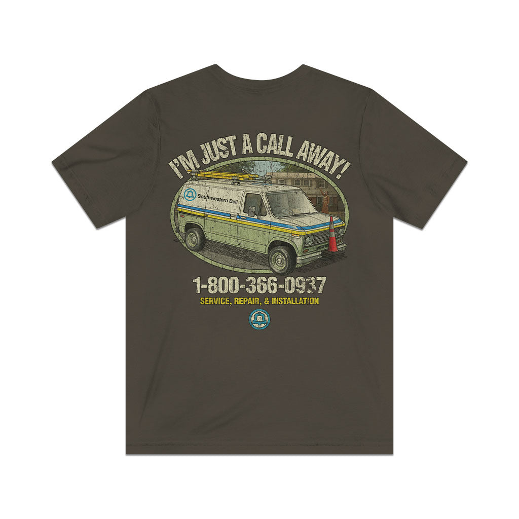 Southwestern Bell Service 1975 F/B Vintage Men's T-Shirt