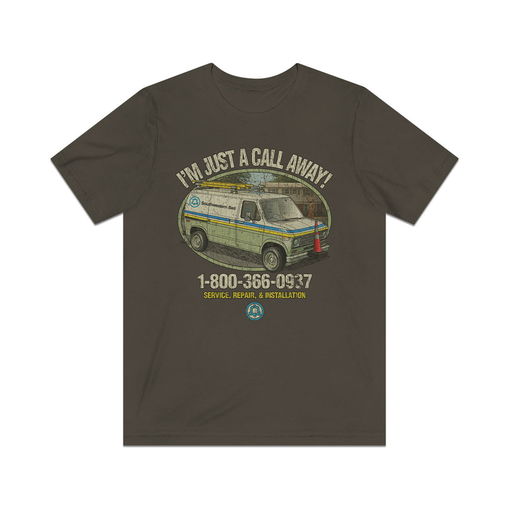 Southwestern Bell Service 1975 Vintage Men's T-Shirt