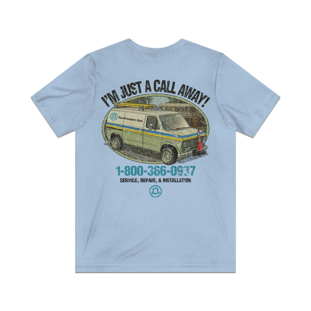 Southwestern Bell Service 1975 F/B Vintage Men's T-Shirt