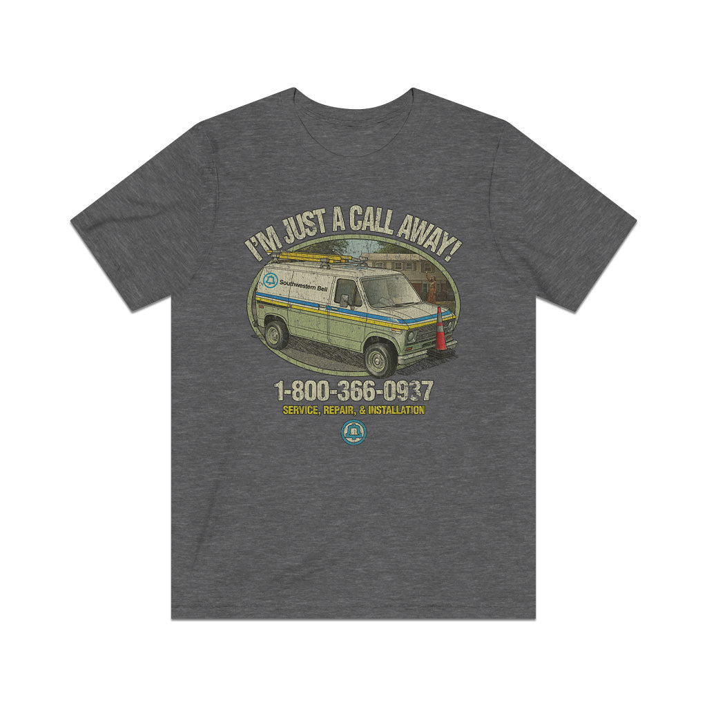 Southwestern Bell Service 1975 Vintage Men's T-Shirt