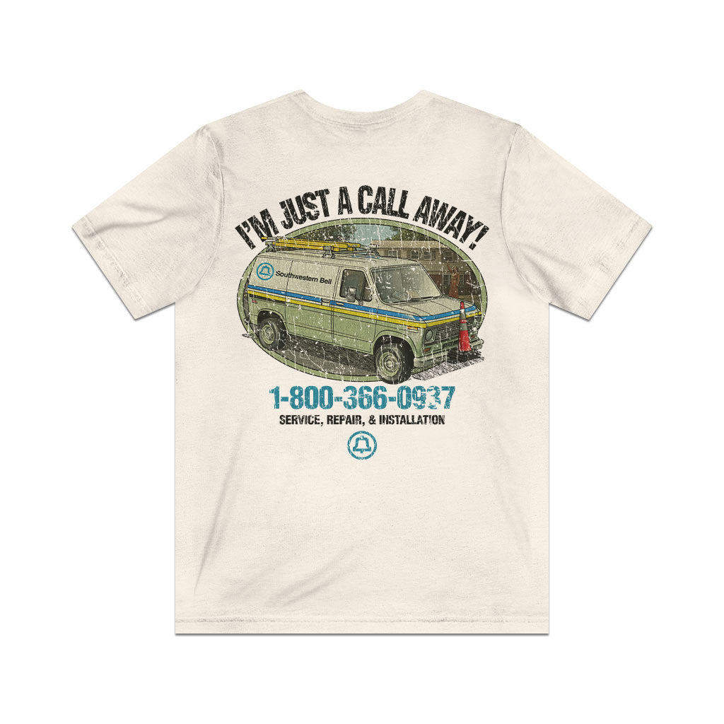 Southwestern Bell Service 1975 F/B Vintage Men's T-Shirt