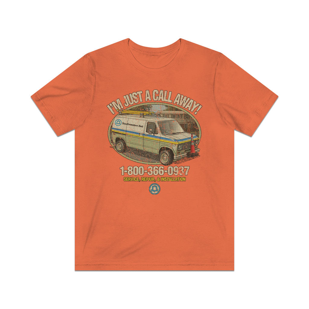Southwestern Bell Service 1975 Vintage Men's T-Shirt