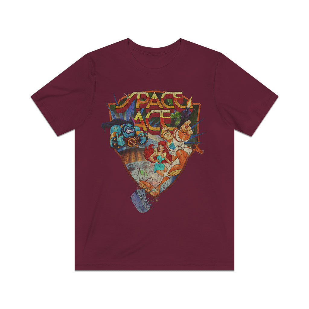 Space Ace 1983 Vintage Men's T-Shirt