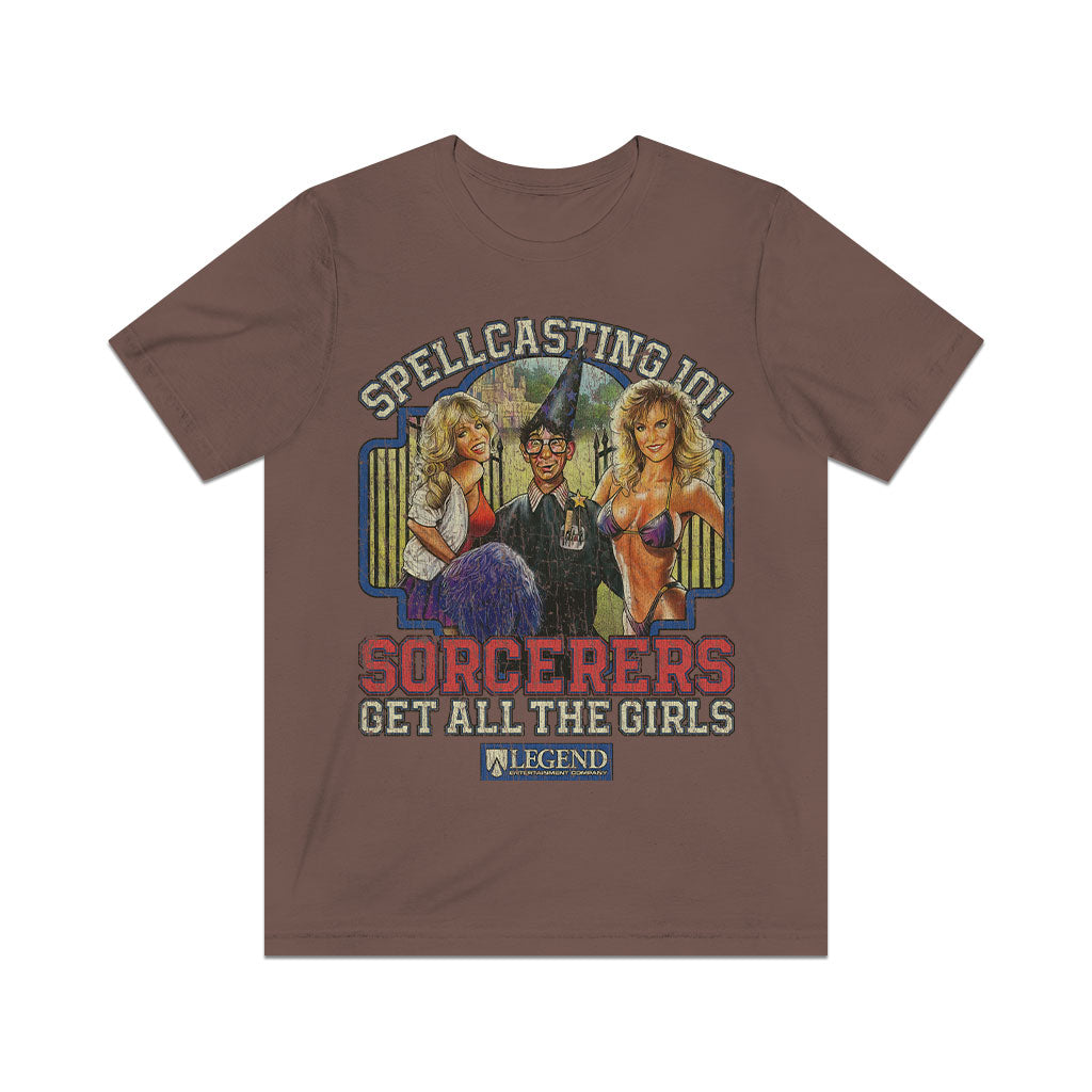Spellcasting 101: Sorcerers Get All the Girls 1990 Vintage Men's T-Shirt