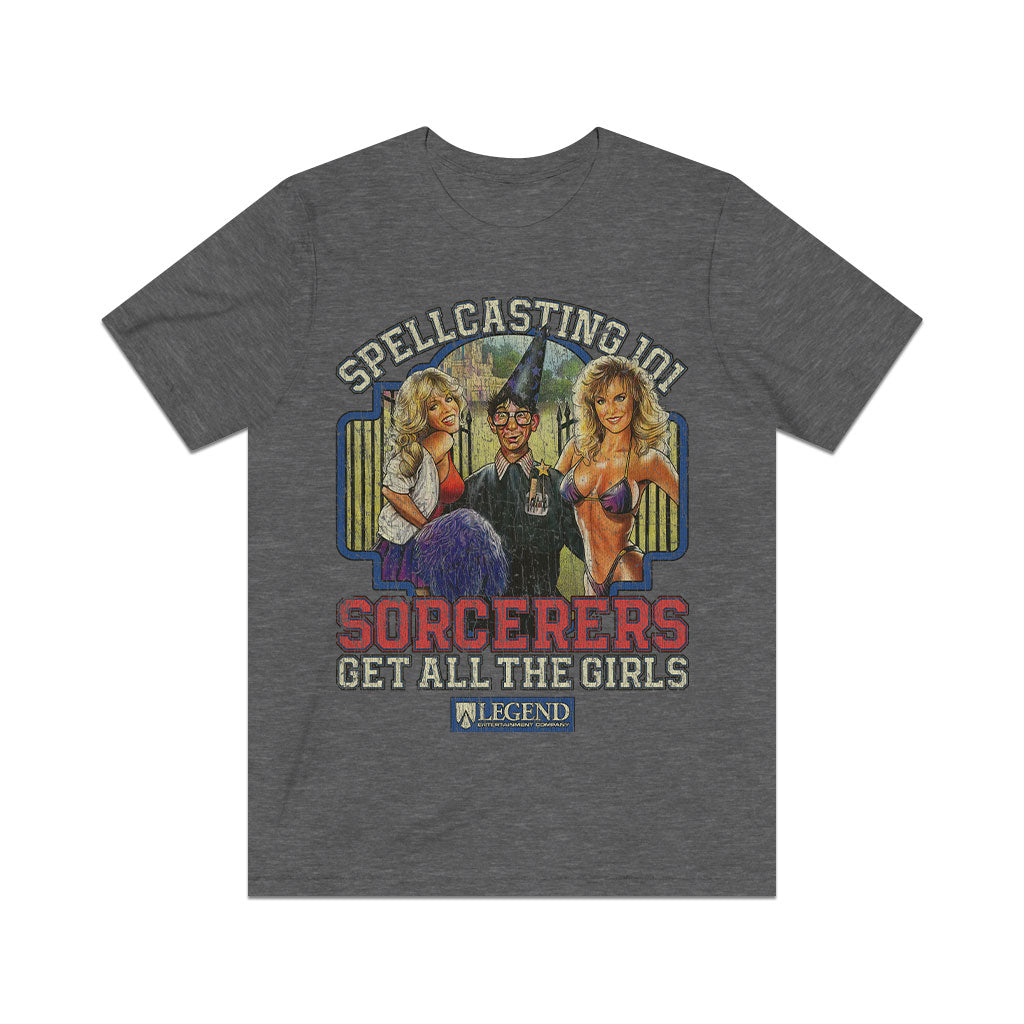 Spellcasting 101: Sorcerers Get All the Girls 1990 Vintage Men's T-Shirt