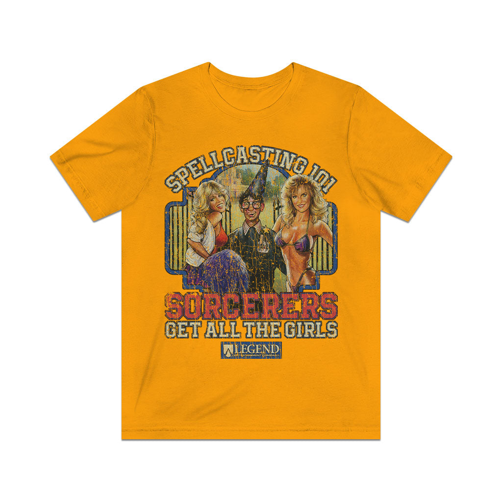 Spellcasting 101: Sorcerers Get All the Girls 1990 Vintage Men's T-Shirt