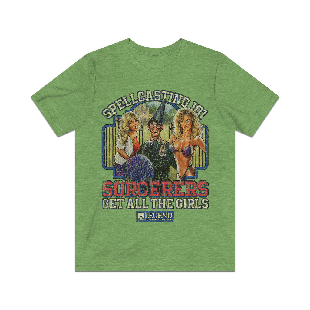 Spellcasting 101: Sorcerers Get All the Girls 1990 Vintage Men's T-Shirt