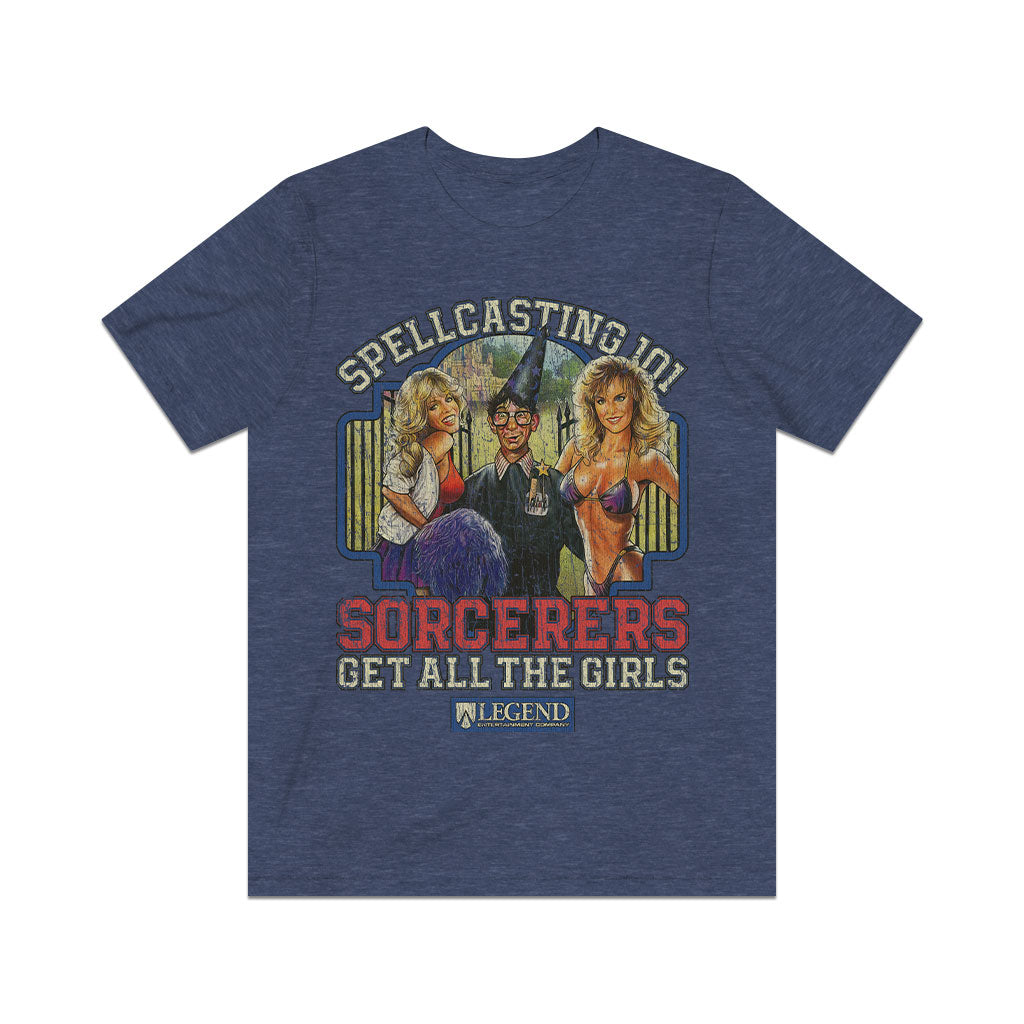 Spellcasting 101: Sorcerers Get All the Girls 1990 Vintage Men's T-Shirt