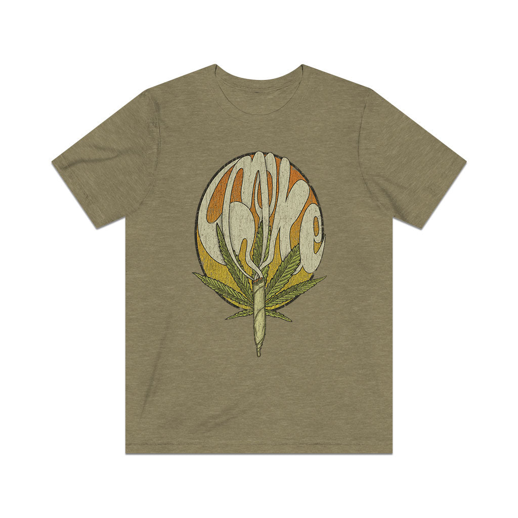 Spliff Smoke 1970 Vintage Men's T-Shirt