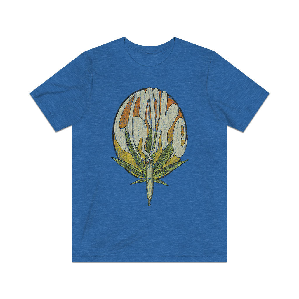 Spliff Smoke 1970 Vintage Men's T-Shirt