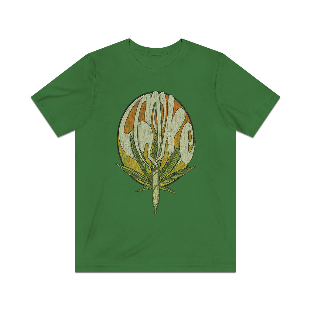 Spliff Smoke 1970 Vintage Men's T-Shirt