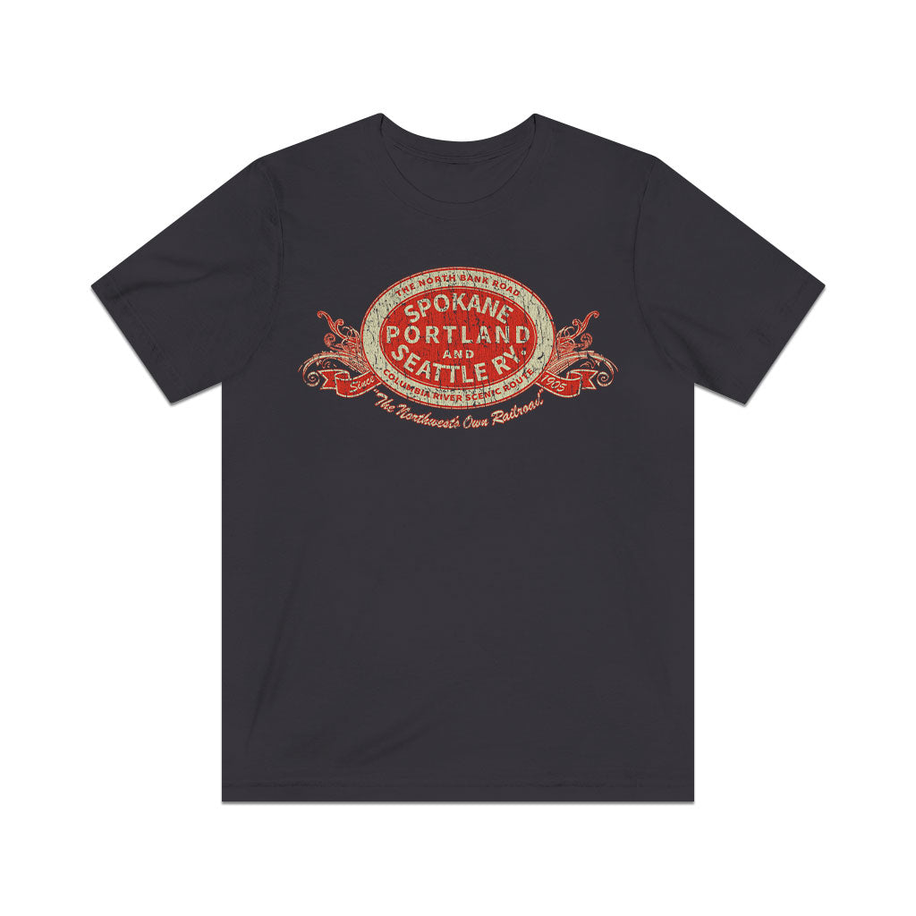 Spokane, Portland and Seattle Railway 1905 Vintage Men's T-Shirt