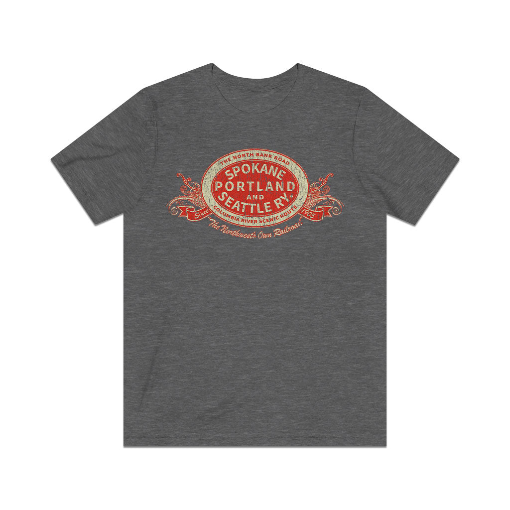 Spokane, Portland and Seattle Railway 1905 Vintage Men's T-Shirt