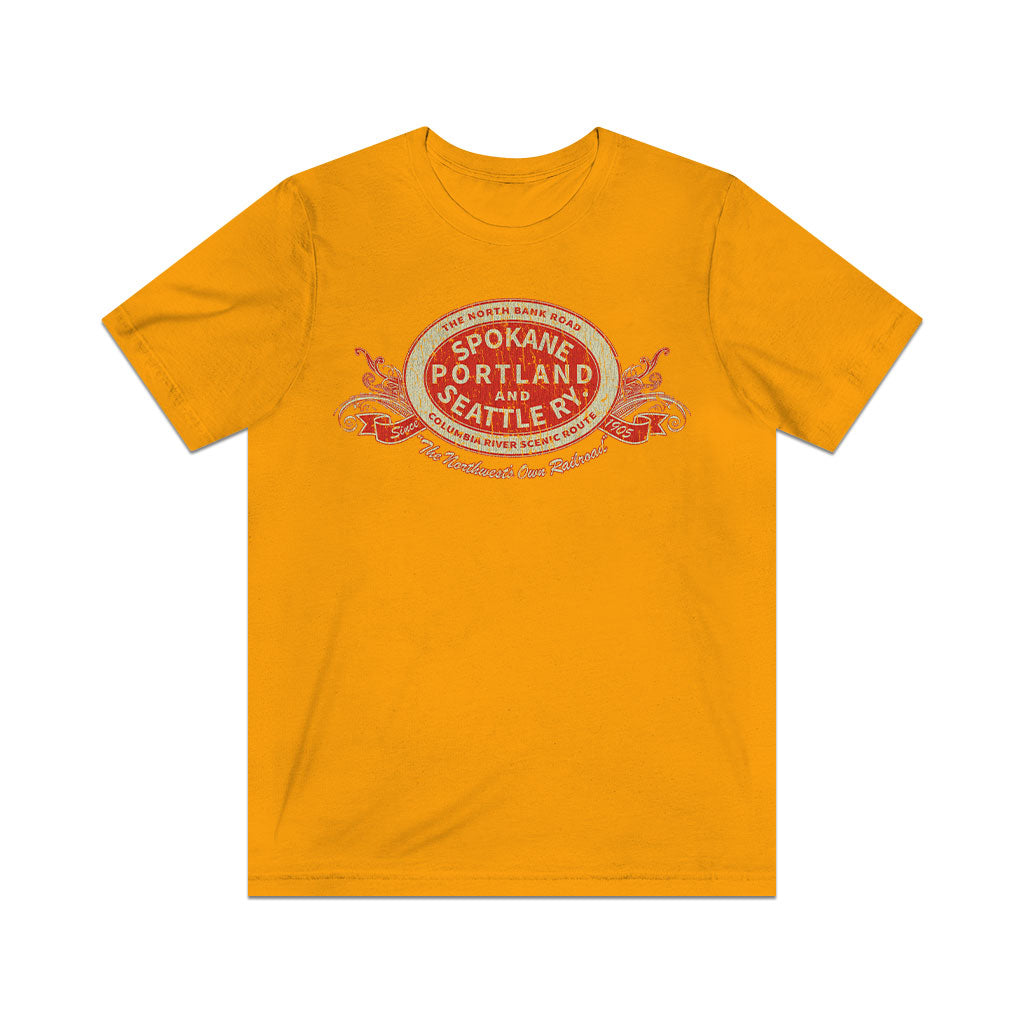 Spokane, Portland and Seattle Railway 1905 Vintage Men's T-Shirt