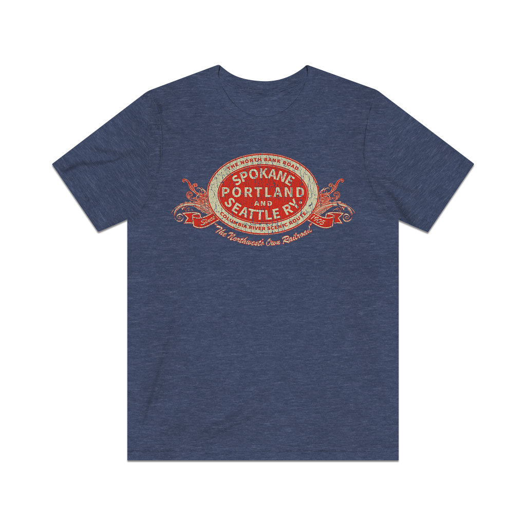 Spokane, Portland and Seattle Railway 1905 Vintage Men's T-Shirt