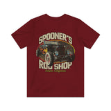 Spooner's Rod Shop 1977 Vintage Men's T-Shirt