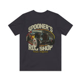 Spooner's Rod Shop 1977 Vintage Men's T-Shirt