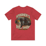 Spooner's Rod Shop 1977 Vintage Men's T-Shirt