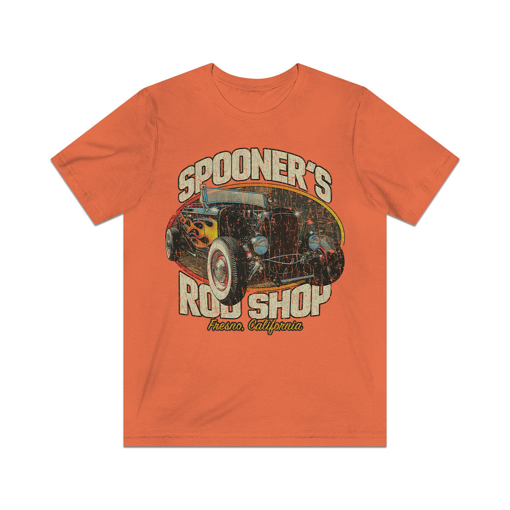Spooner's Rod Shop 1977 Vintage Men's T-Shirt