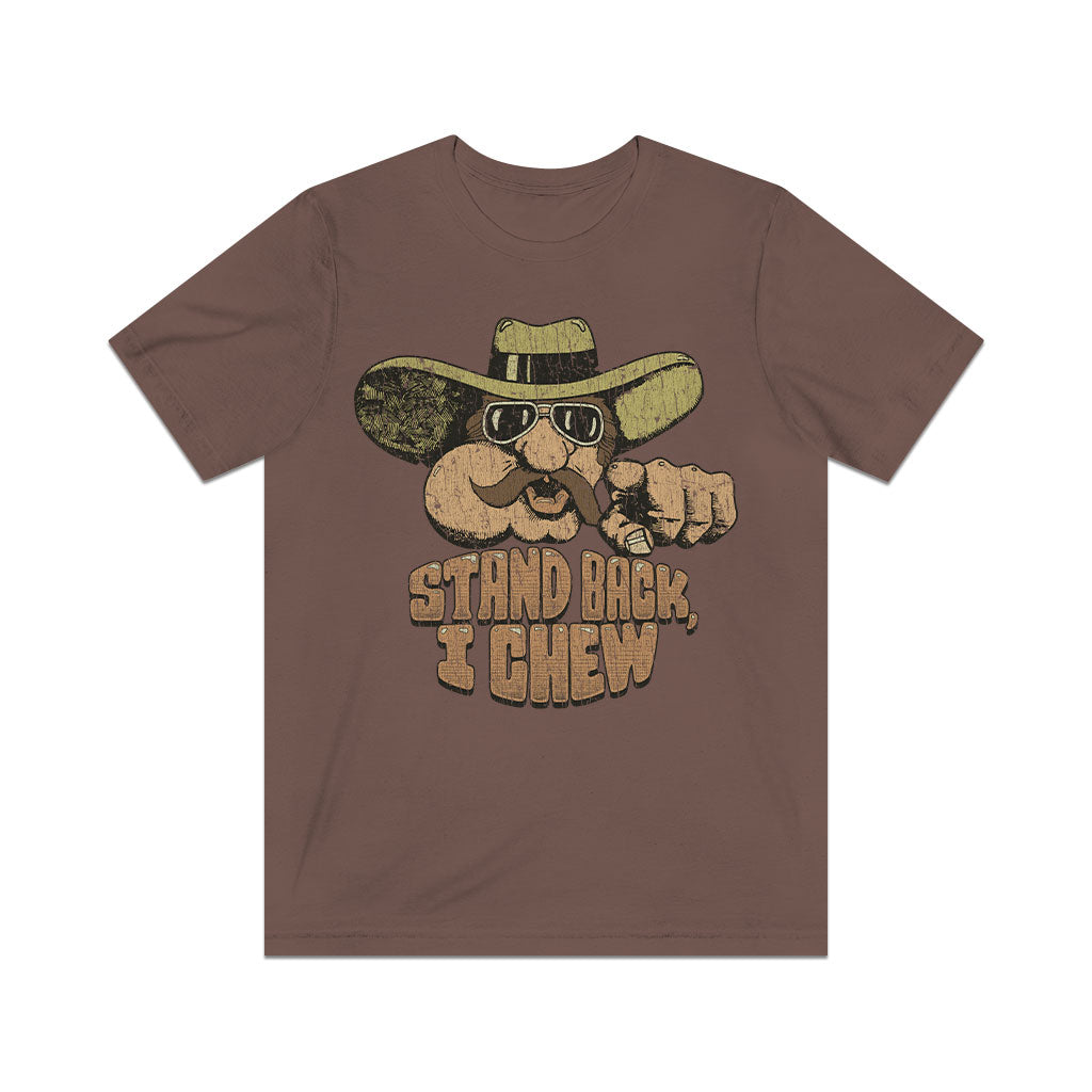 Stand Back, I Chew 1973 Vintage Men's T-Shirt