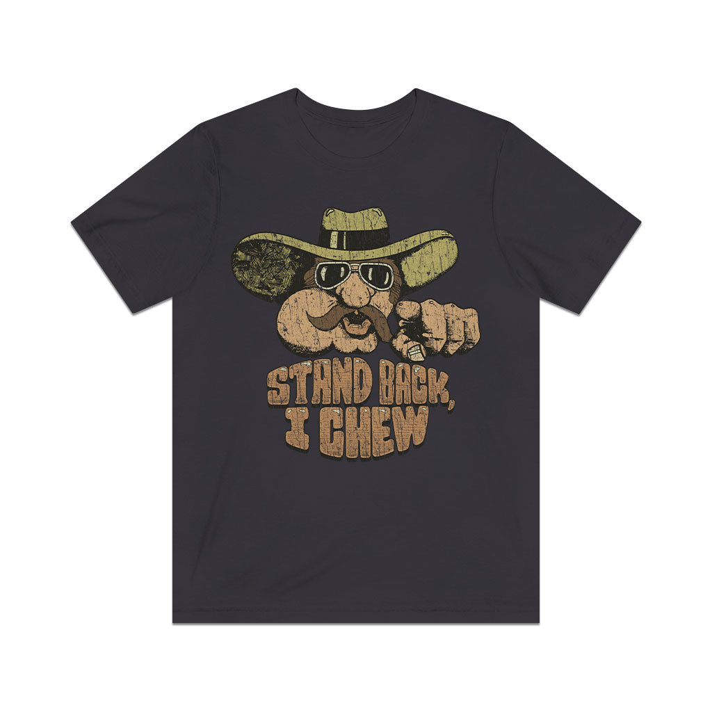 Stand Back, I Chew 1973 Vintage Men's T-Shirt