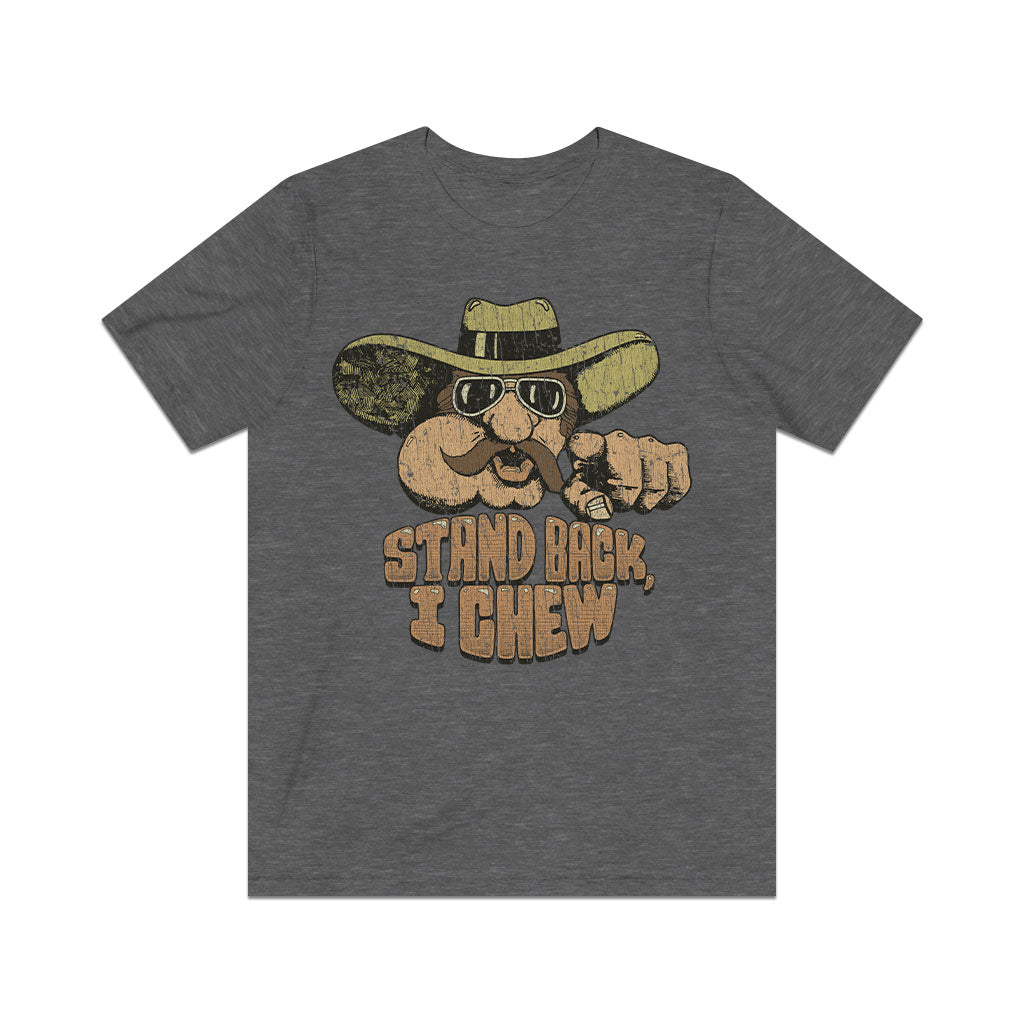 Stand Back, I Chew 1973 Vintage Men's T-Shirt