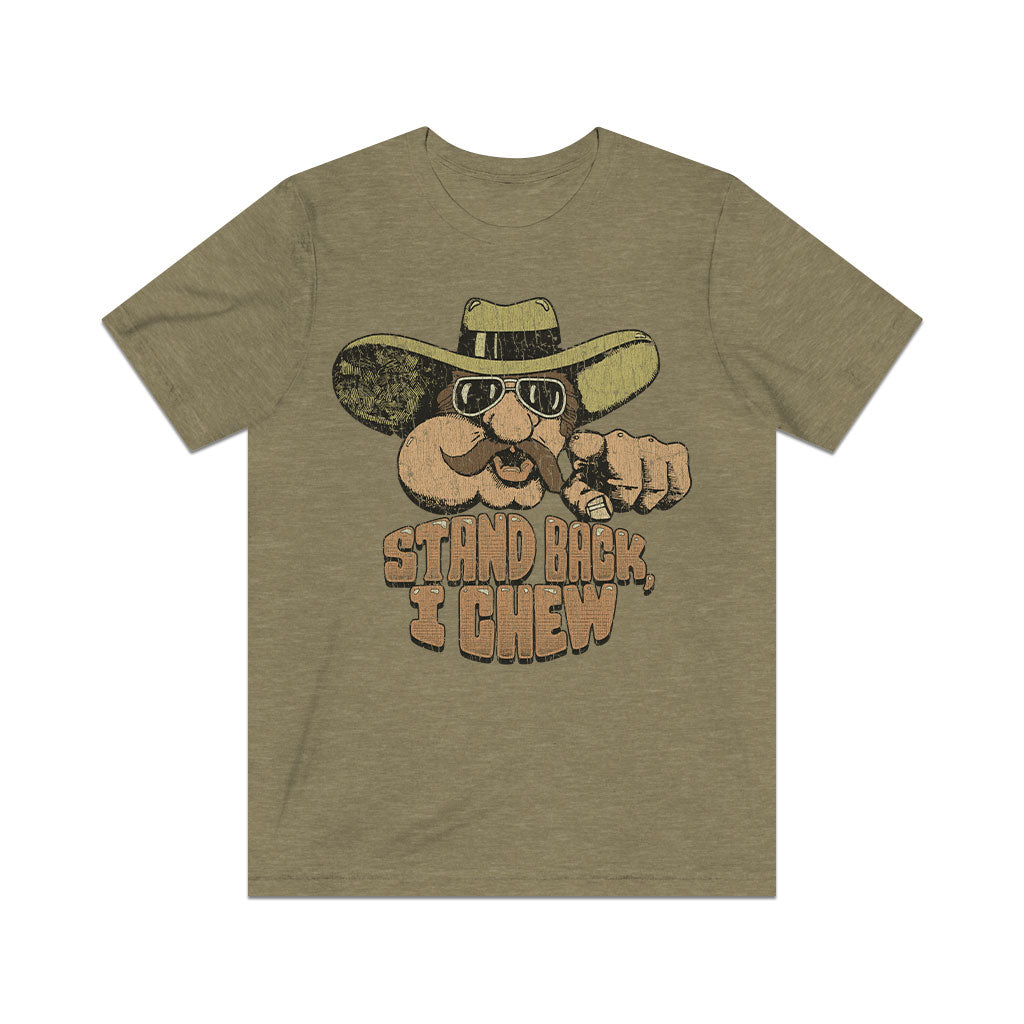 Stand Back, I Chew 1973 Vintage Men's T-Shirt