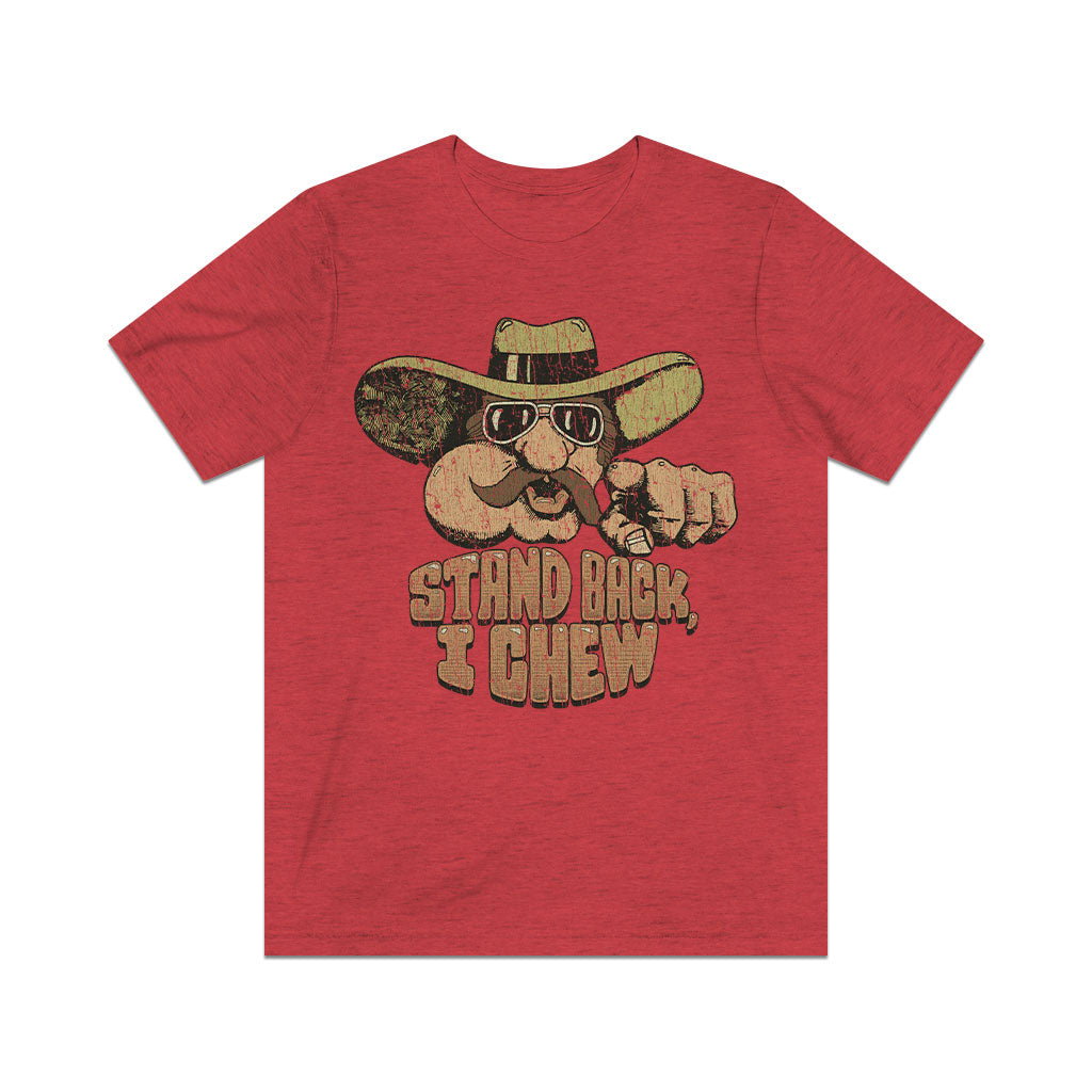 Stand Back, I Chew 1973 Vintage Men's T-Shirt