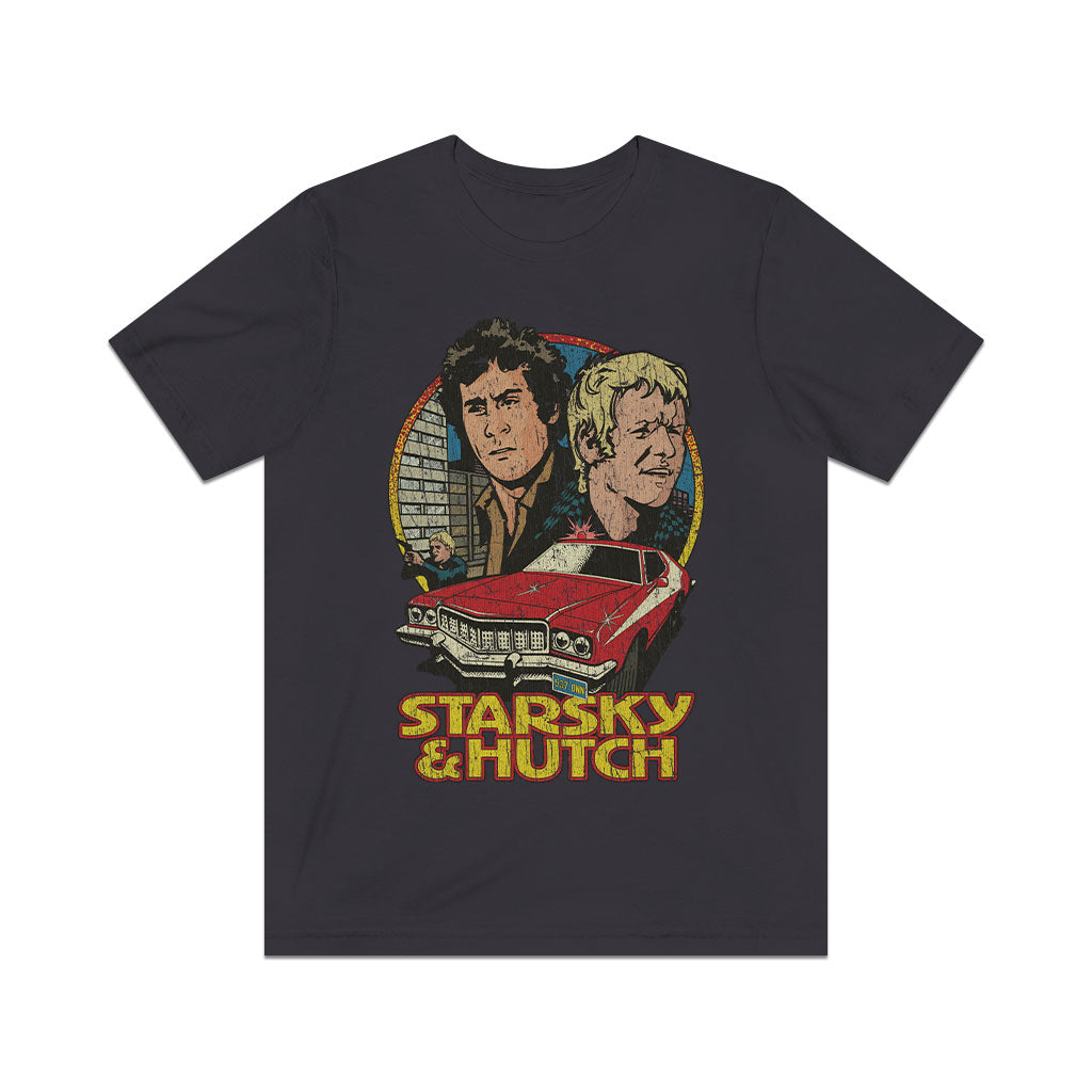 Starsky & Hutch Death Ride 1975 Vintage Men's T-Shirt