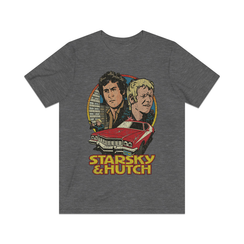 Starsky & Hutch Death Ride 1975 Vintage Men's T-Shirt