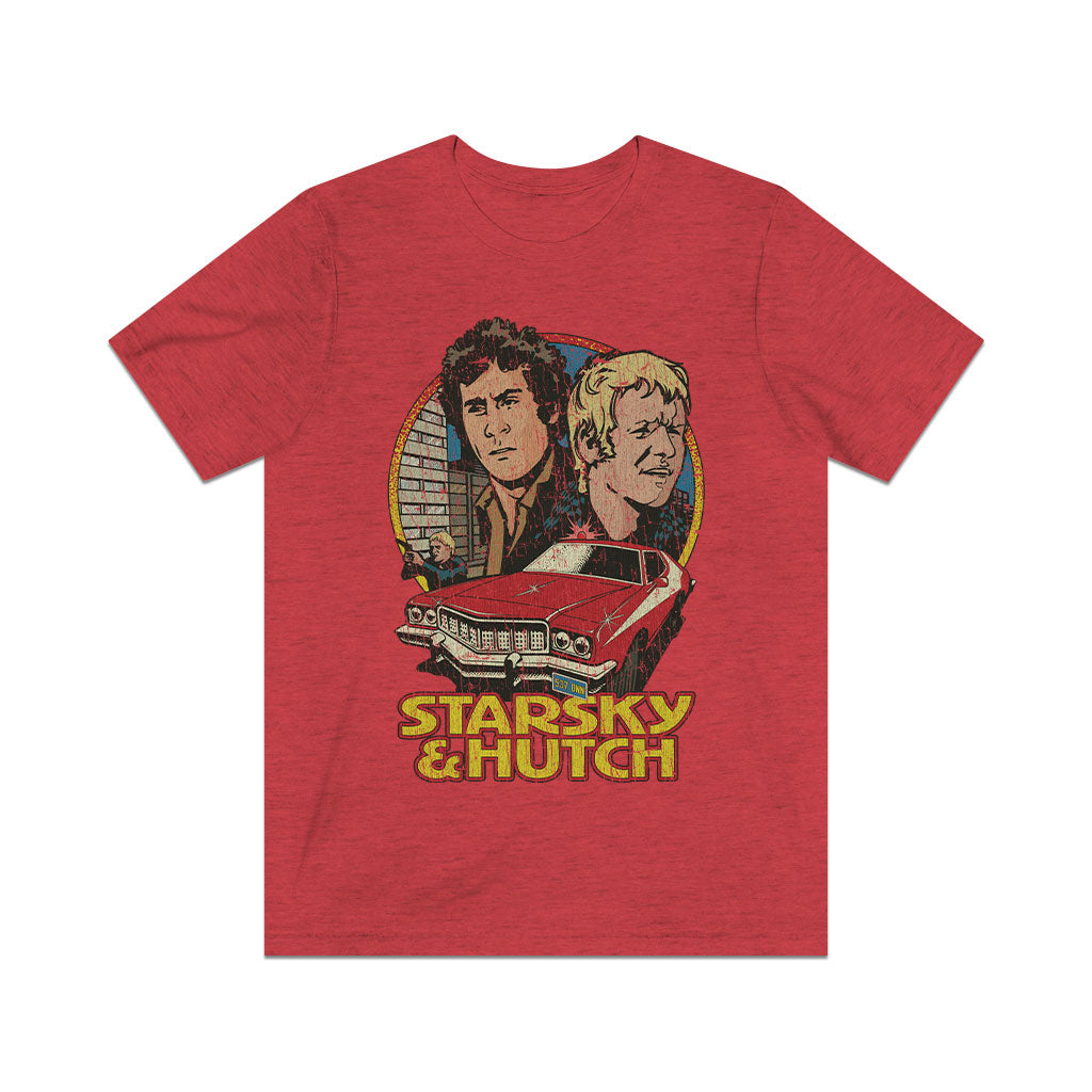 Starsky & Hutch Death Ride 1975 Vintage Men's T-Shirt