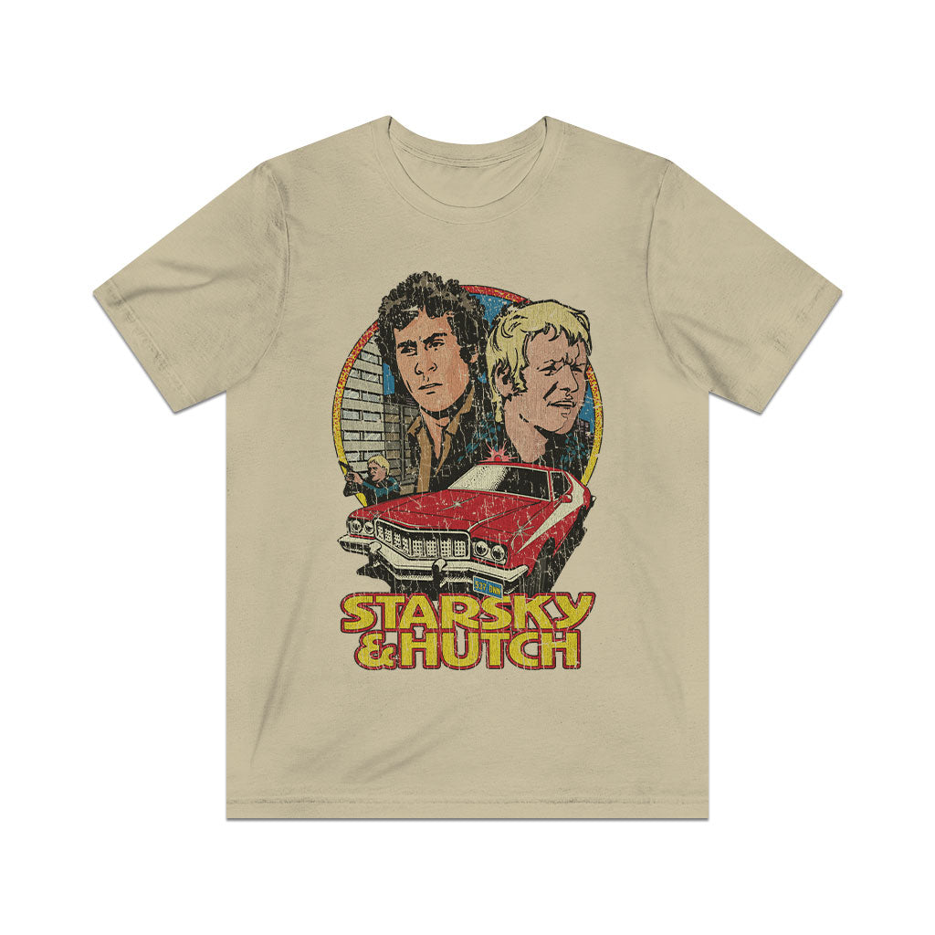 Starsky & Hutch Death Ride 1975 Vintage Men's T-Shirt