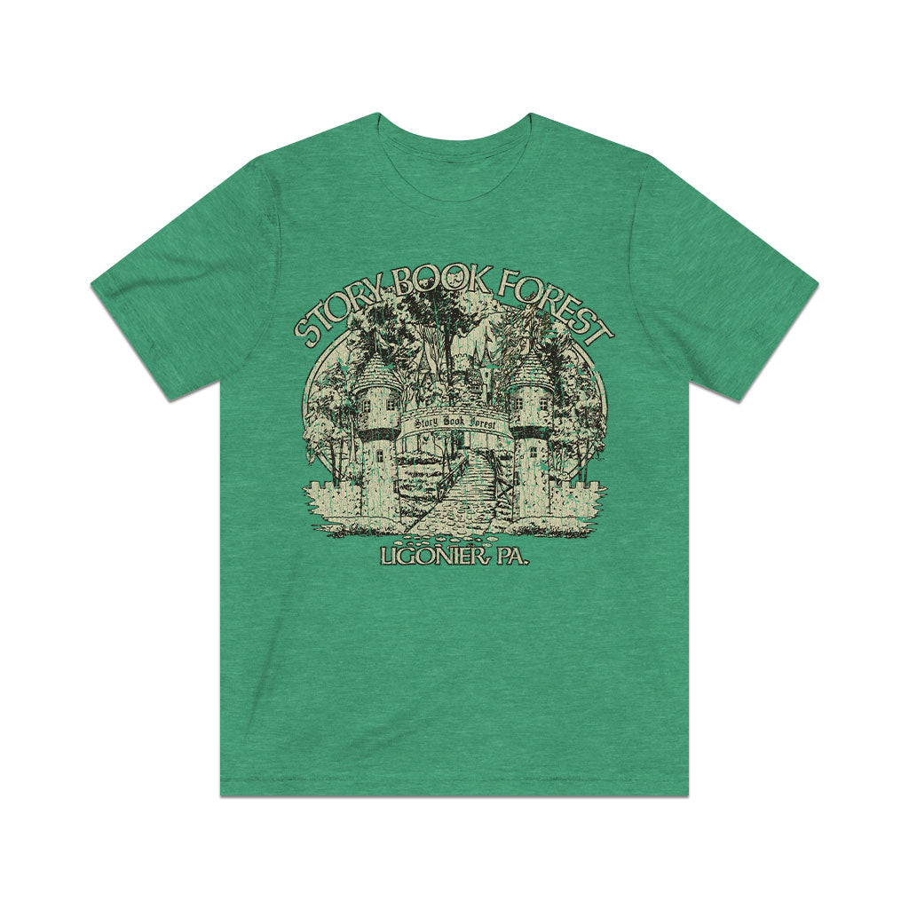 Story Book Forest 1956 Vintage Men's T-Shirt