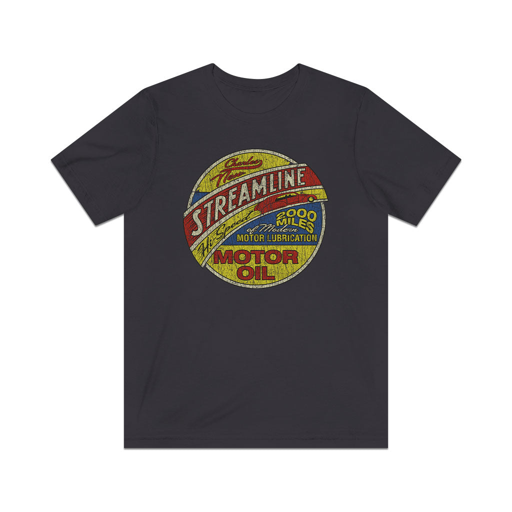 Streamline High Speed Motor Oil 1934 Vintage Men's T-Shirt