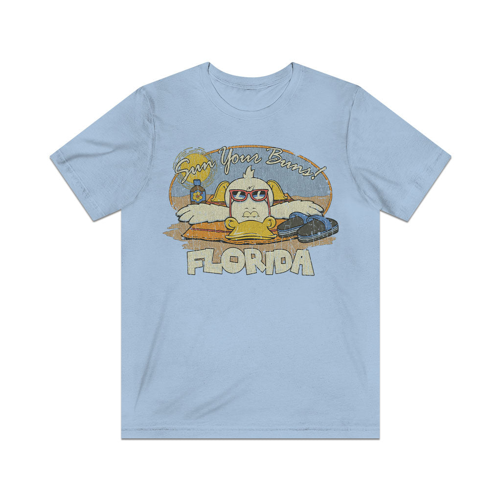 Sun Your Buns in Florida 1985 Vintage Men's T-Shirt