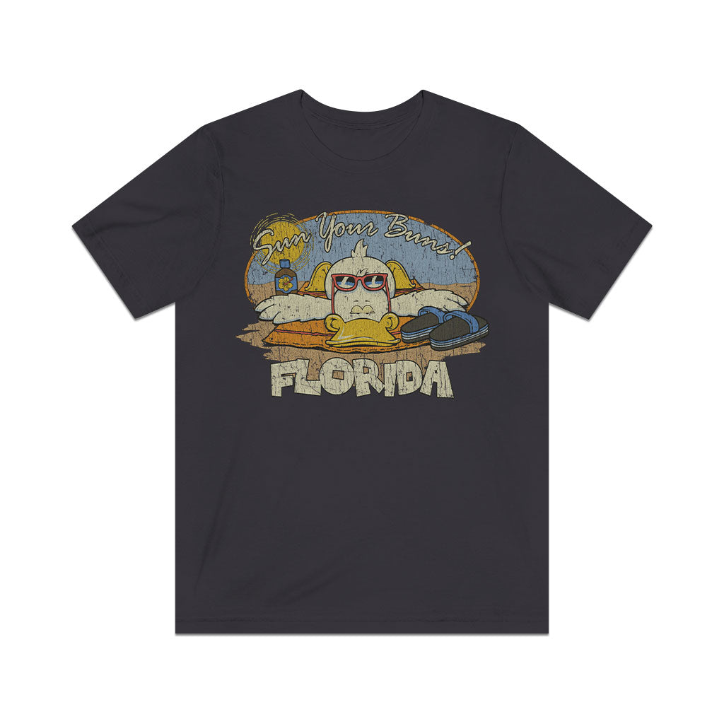 Sun Your Buns in Florida 1985 Vintage Men's T-Shirt