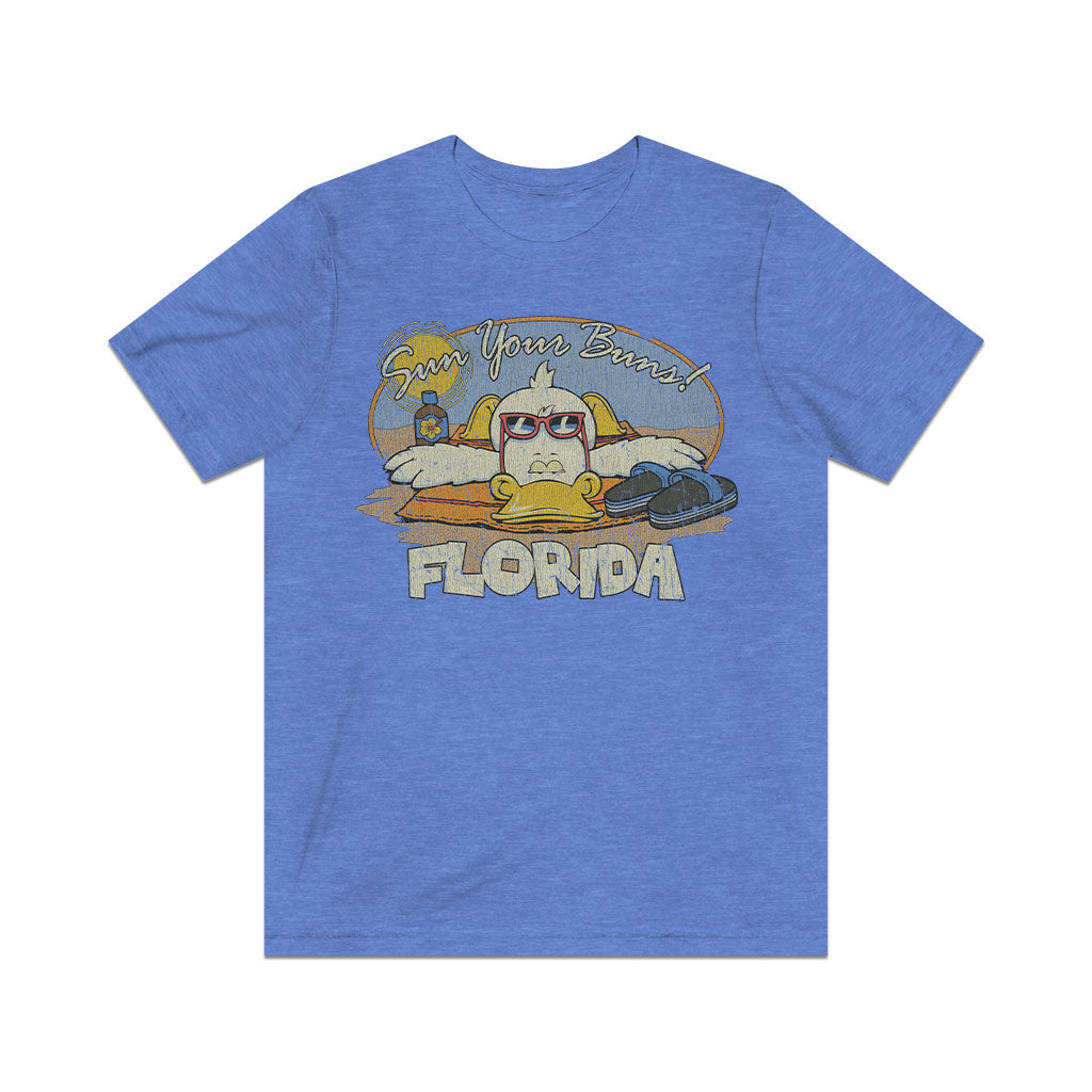 Sun Your Buns in Florida 1985 Vintage Men's T-Shirt