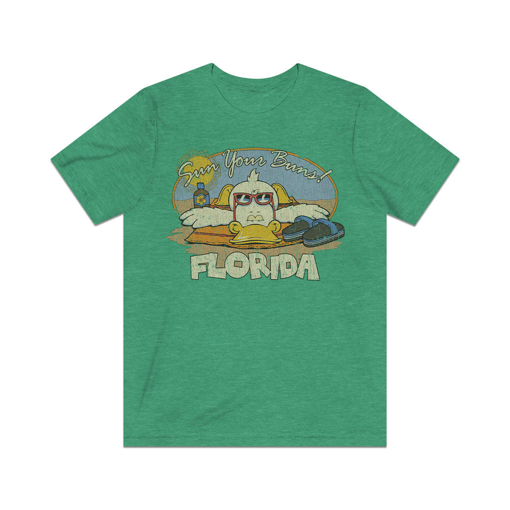 Sun Your Buns in Florida 1985 Vintage Men's T-Shirt
