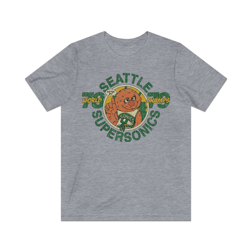 Supersonics We're Number One 1979 Vintage Men's T-Shirt