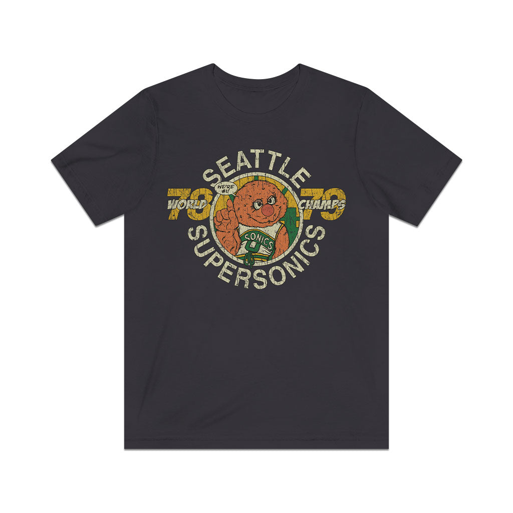 Supersonics We're Number One 1979 Vintage Men's T-Shirt